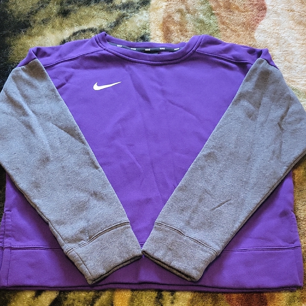 Purple Nike Sweatshirt